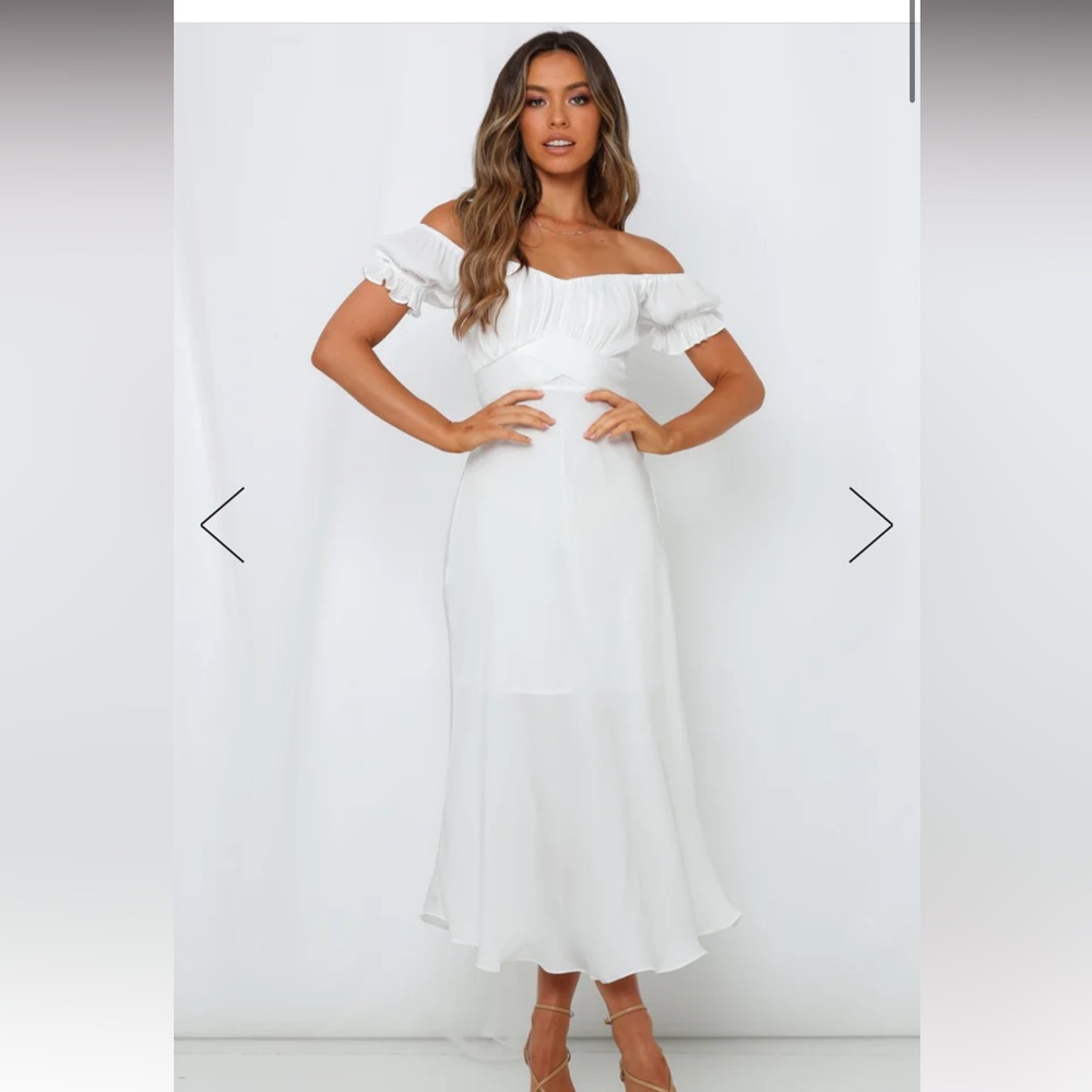 SKY CHILD MAXI DRESS WHITE Hello Molly